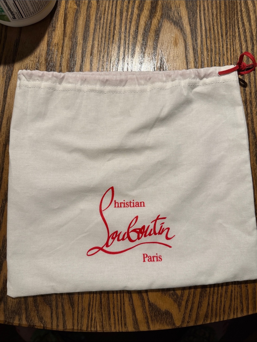 Christian louboutin dust bag